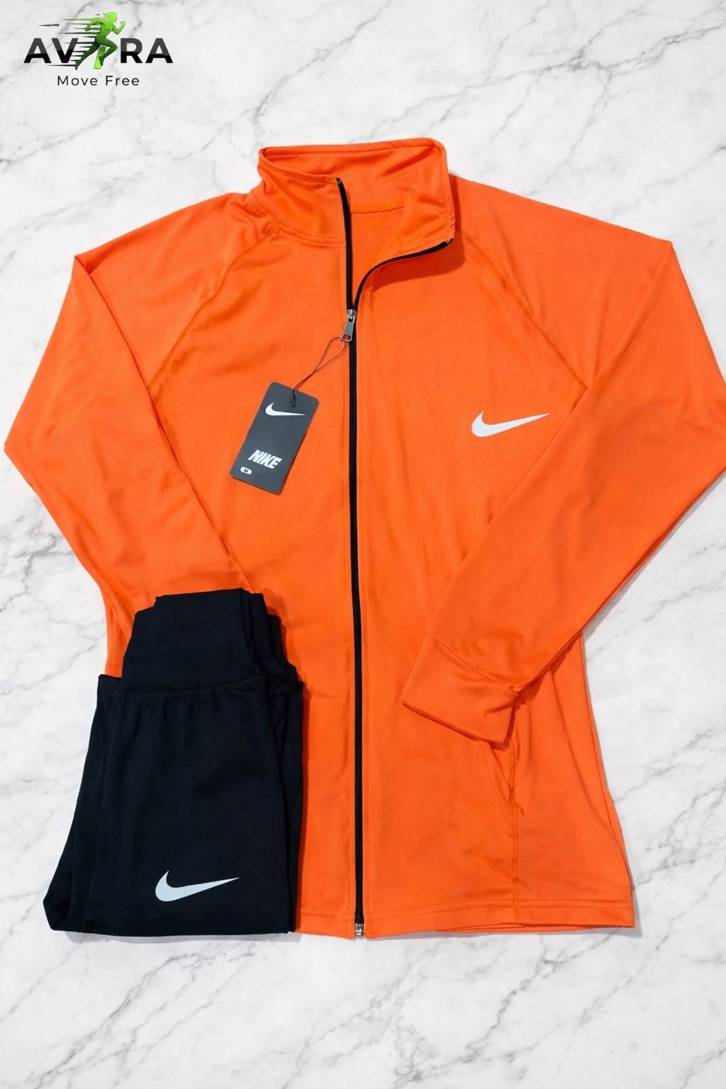 Complete zipper dry fit lycra set