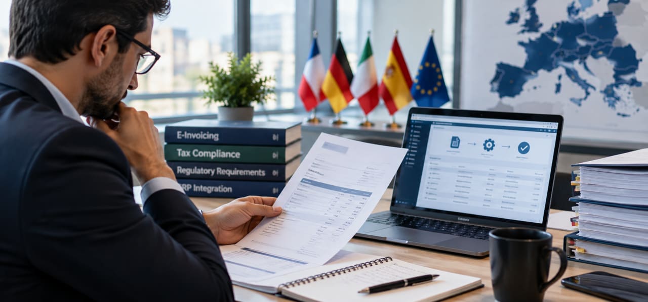 After France: the e-invoicing mandates now on the clock, compared by what they demand of your ERP