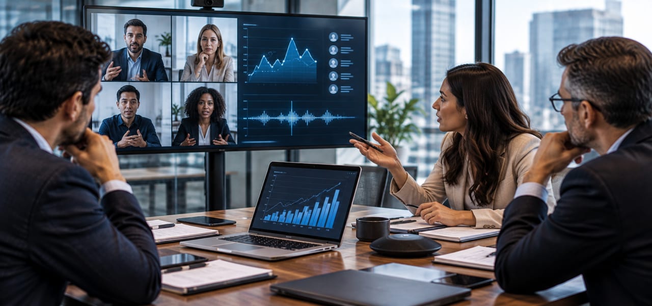 The forecast is moving into the meeting platform. What it cannot hear