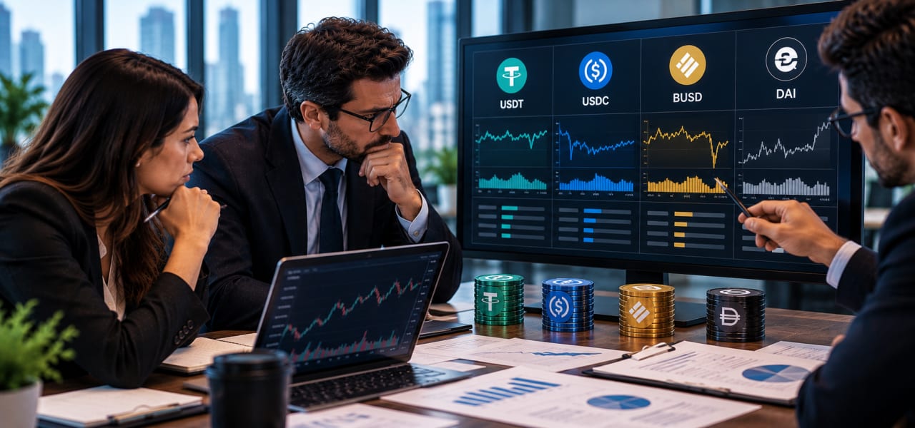 Stablecoin issuers, compared by what happens under stress