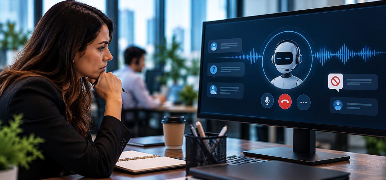 What the autonomy setting on a sales agent actually decides