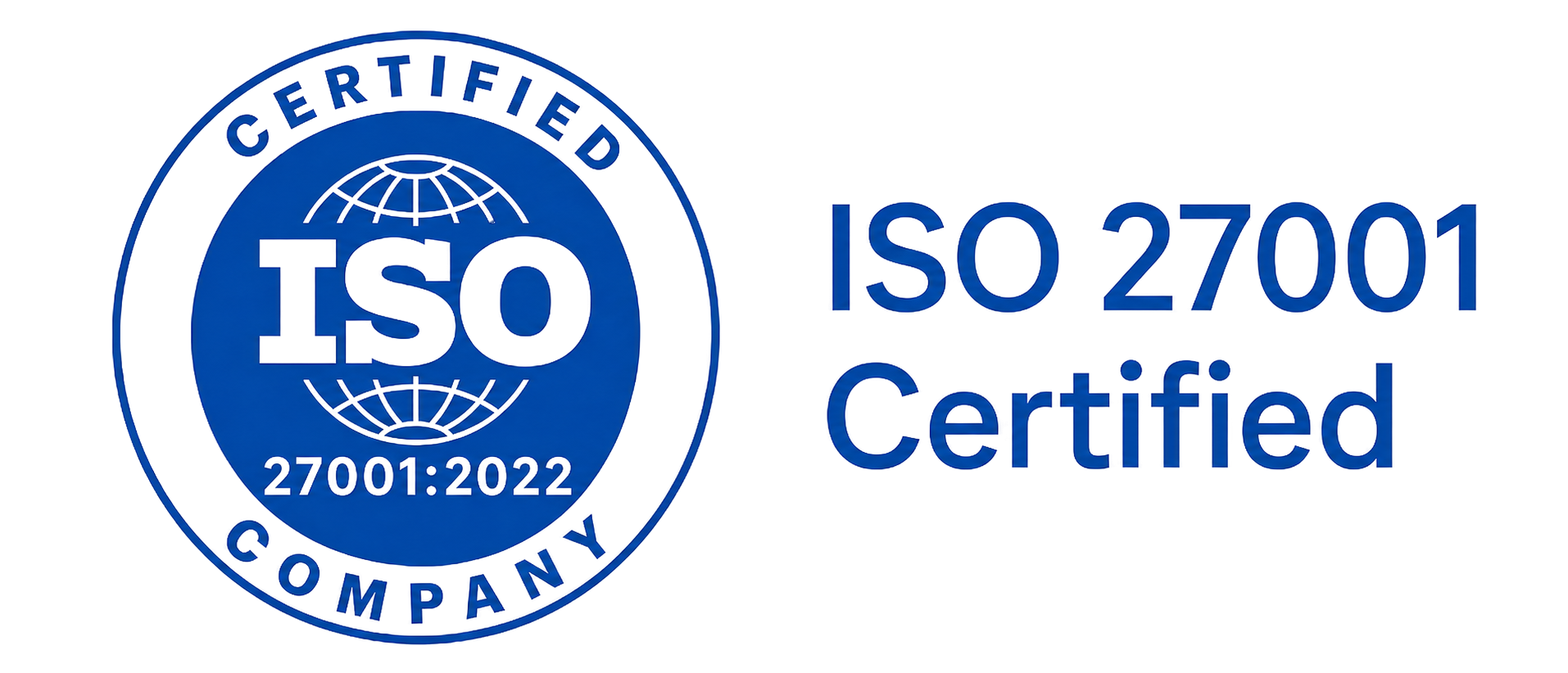 ISO/IEC 27001:2022 certified