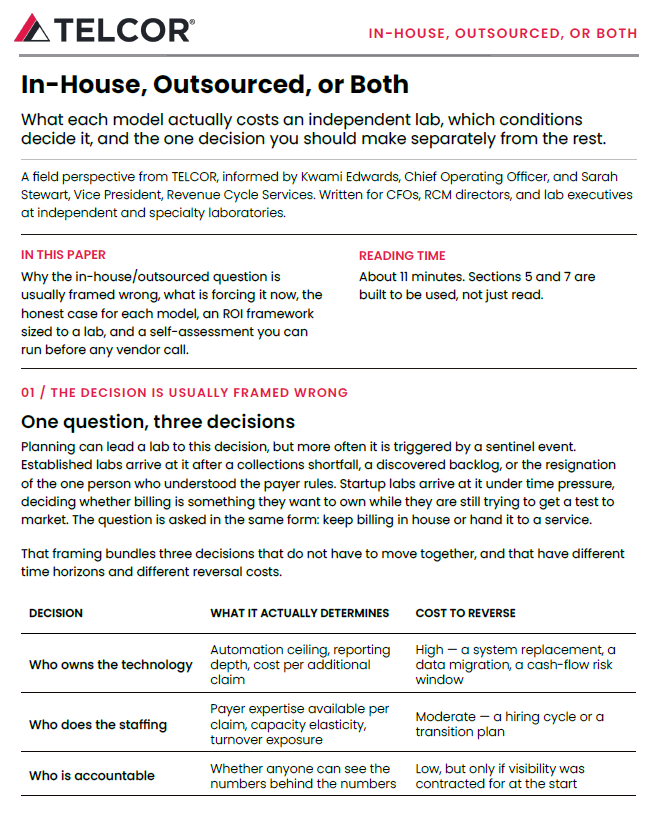 Cover of Make the Right Billing Decision for Your Organization’s Future