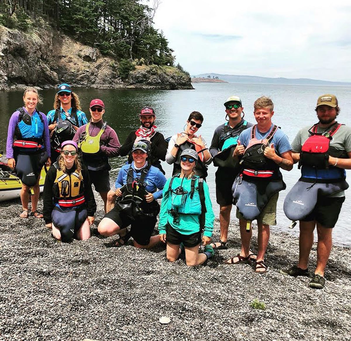 The Crystal Seas Kayaking Team