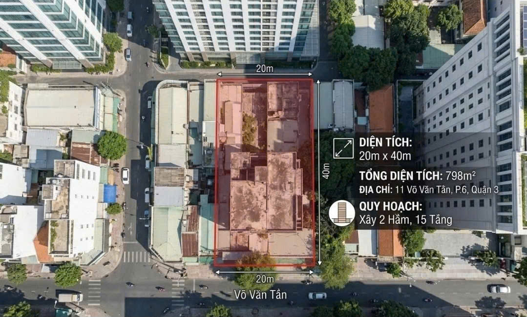 SIÊU PHẨM MẶT TIỀN 11 VÕ VĂN TẦN – P. VÕ THỊ SÁU, QUẬN 3