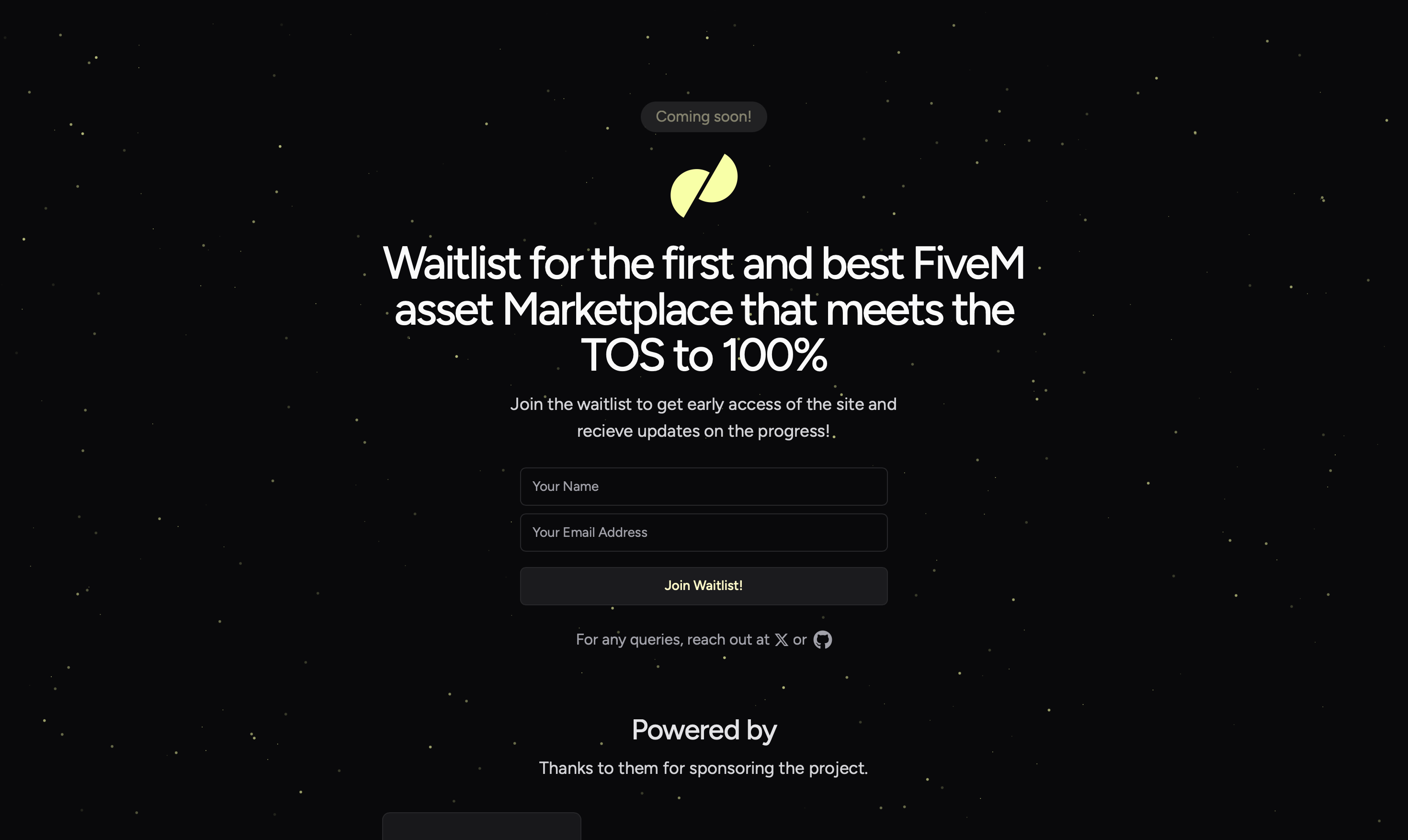 Project screenshot