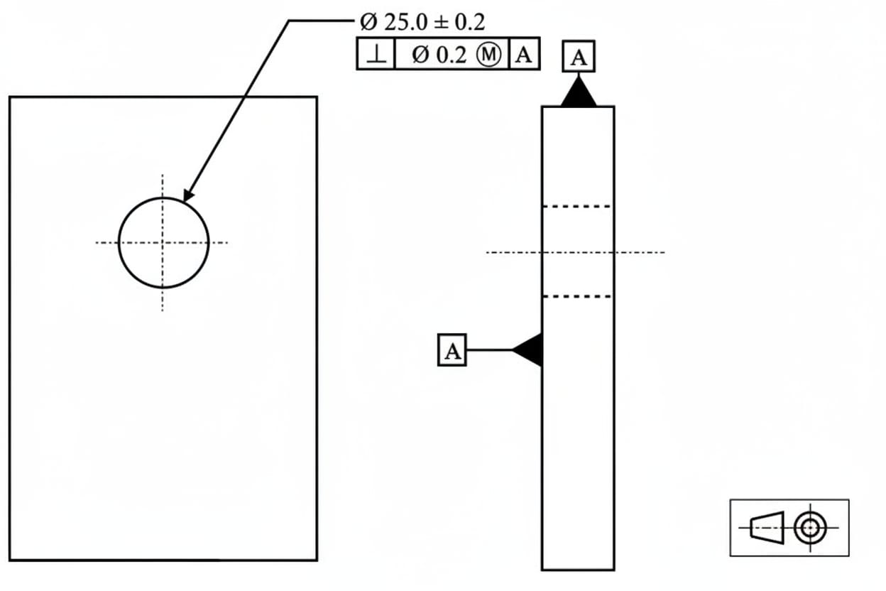 Perpendicularity with MMC Example