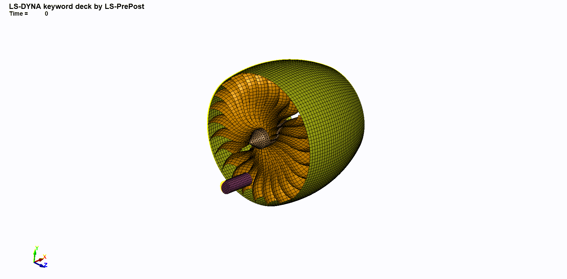 Bird Strike on Aircraft Engine