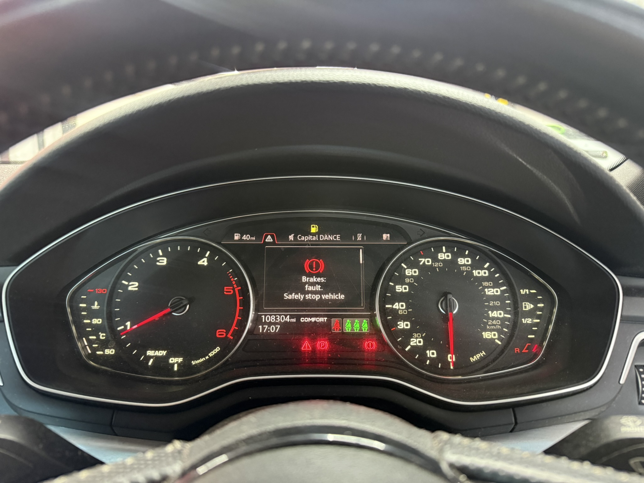 Audi Fault C123EF0 Brake Booster Limit Repair