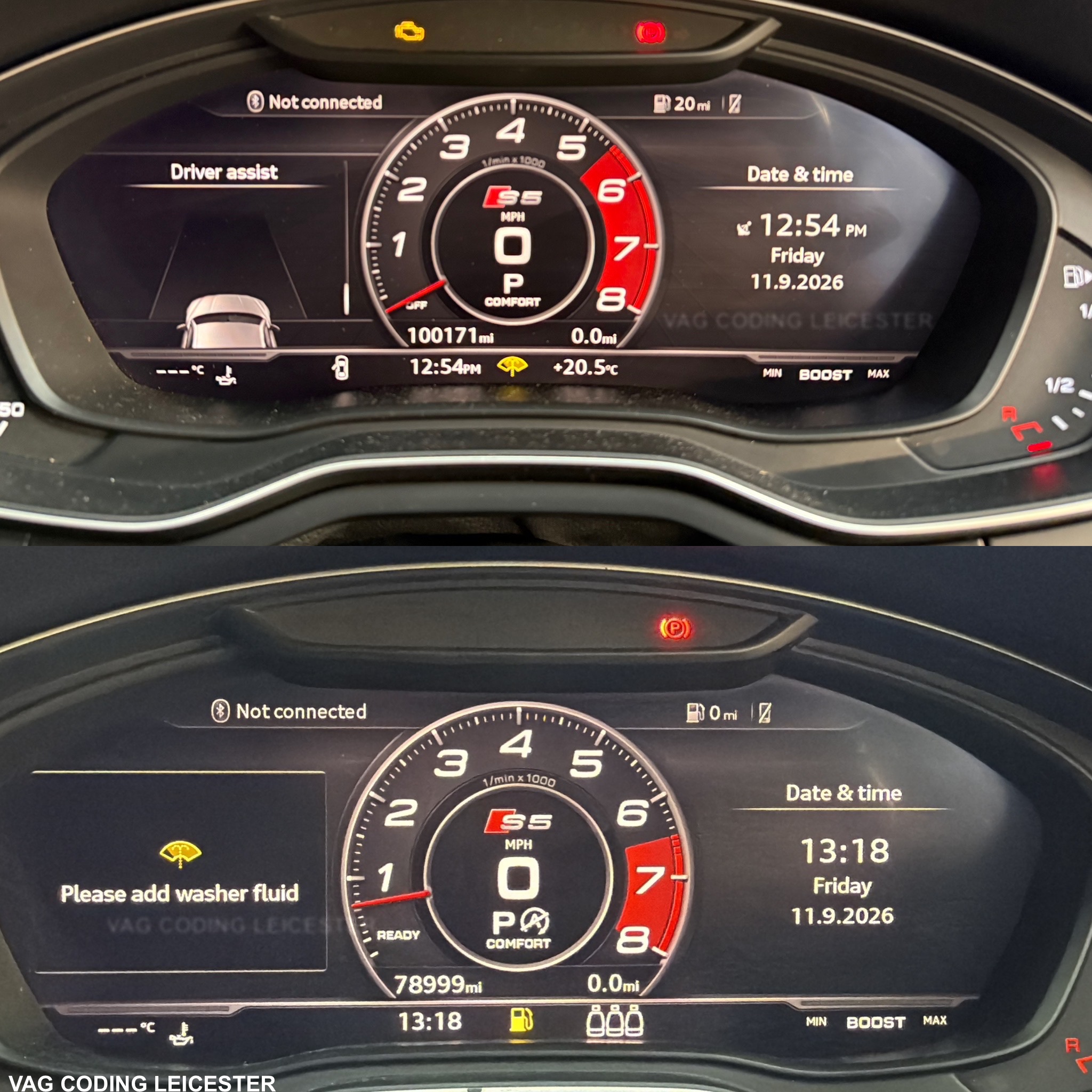 Audi FPK1 Sport Layout