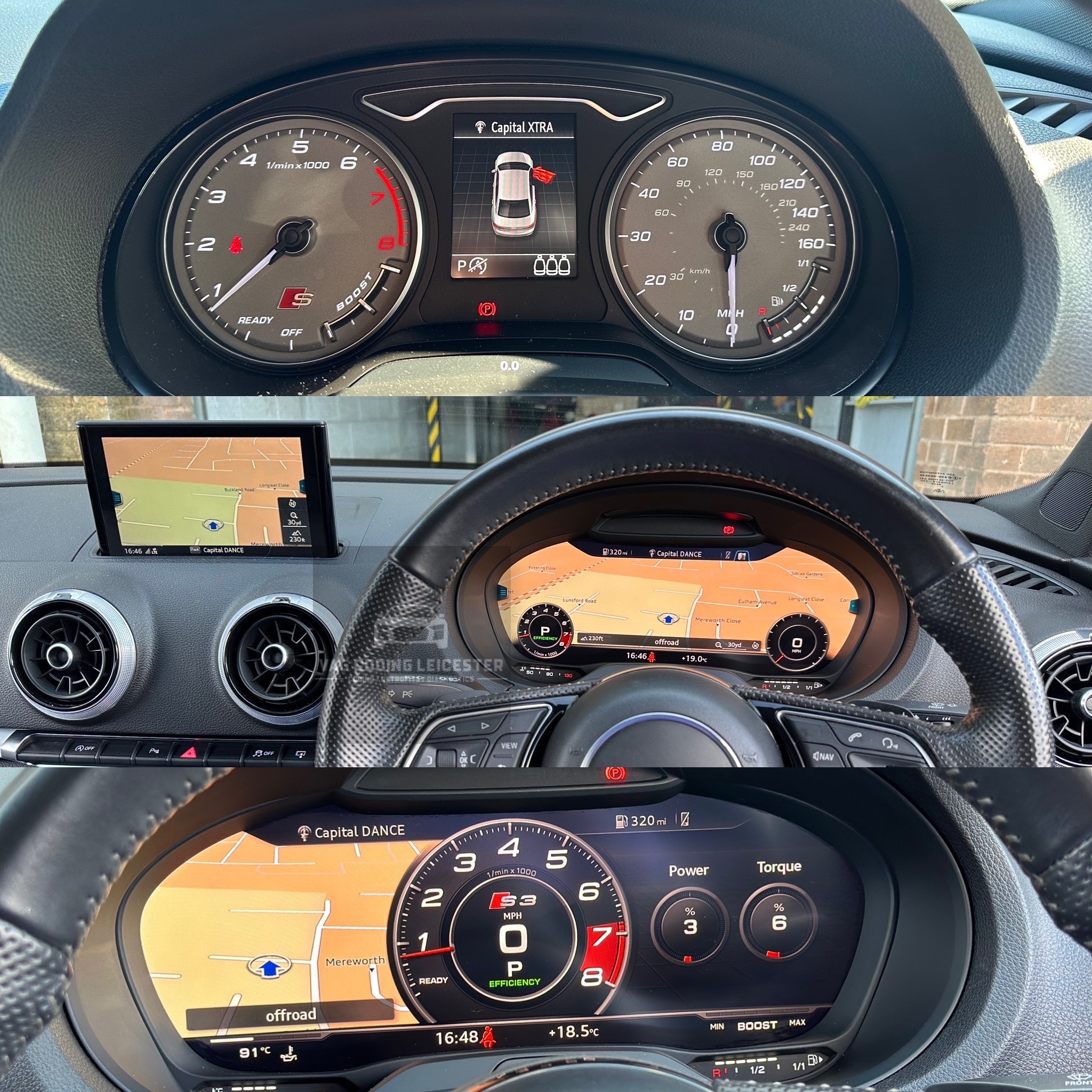 Audi A3 S3 RS3 8V Virtual Cockpit Retrofit Kit 2013-2016