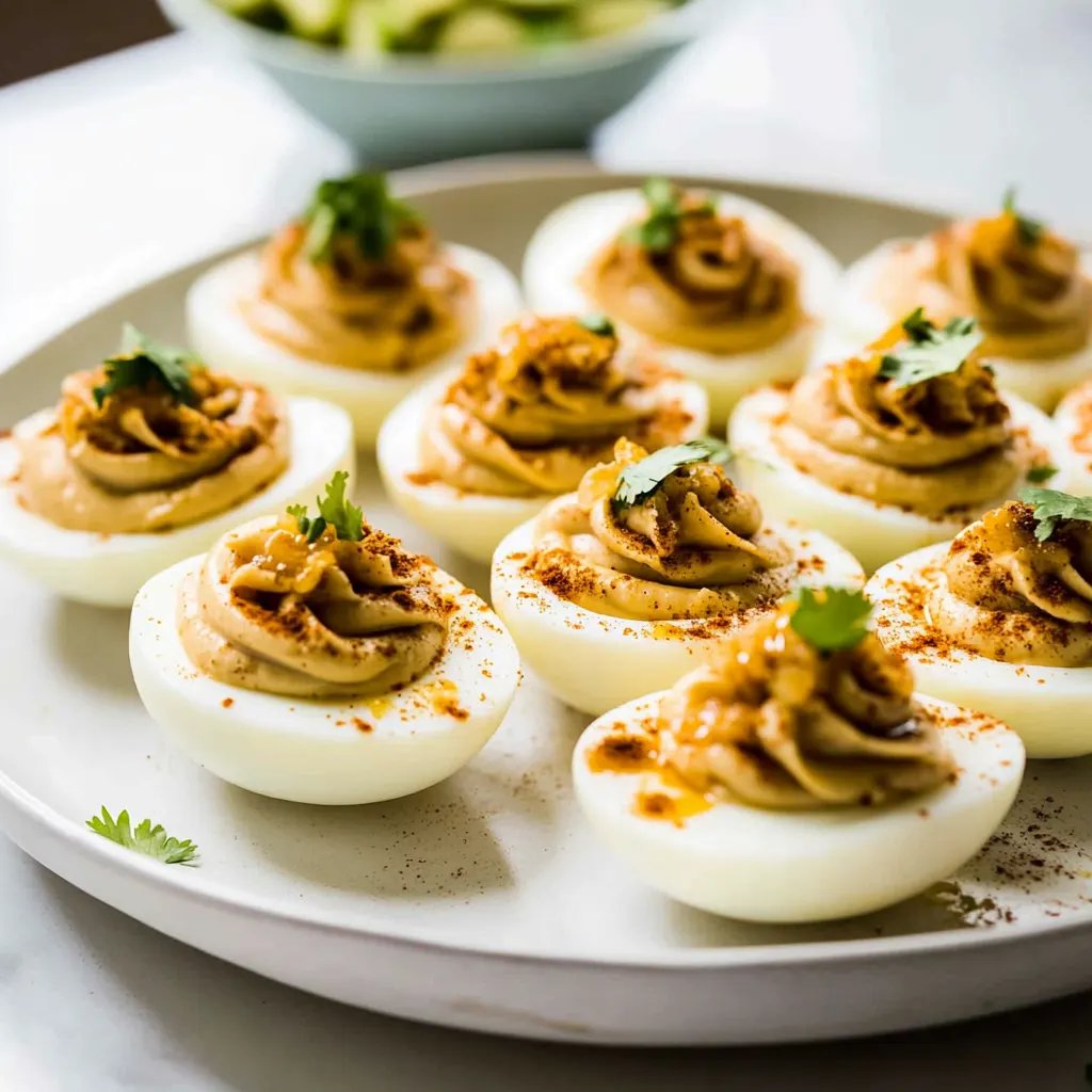 Elote Deviled Eggs with Chipotle Mayo: Flavor Explosion