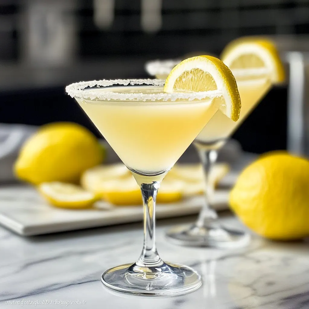 lemon drop recipe: Zesty Summer Vibes in a Glass