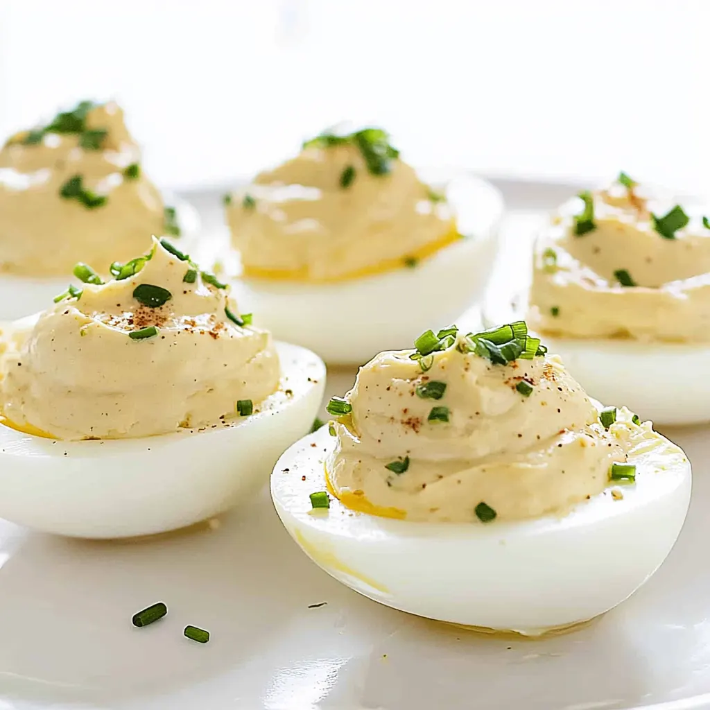 French Onion Deviled Eggs: Creamy and Indulgent Delight