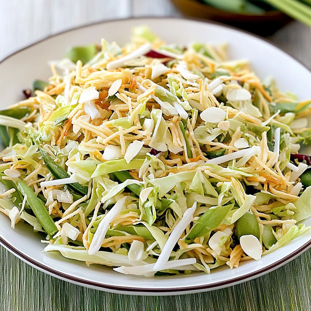 Crispy Noodle Asian Slaw: A Refreshing Summer Delight