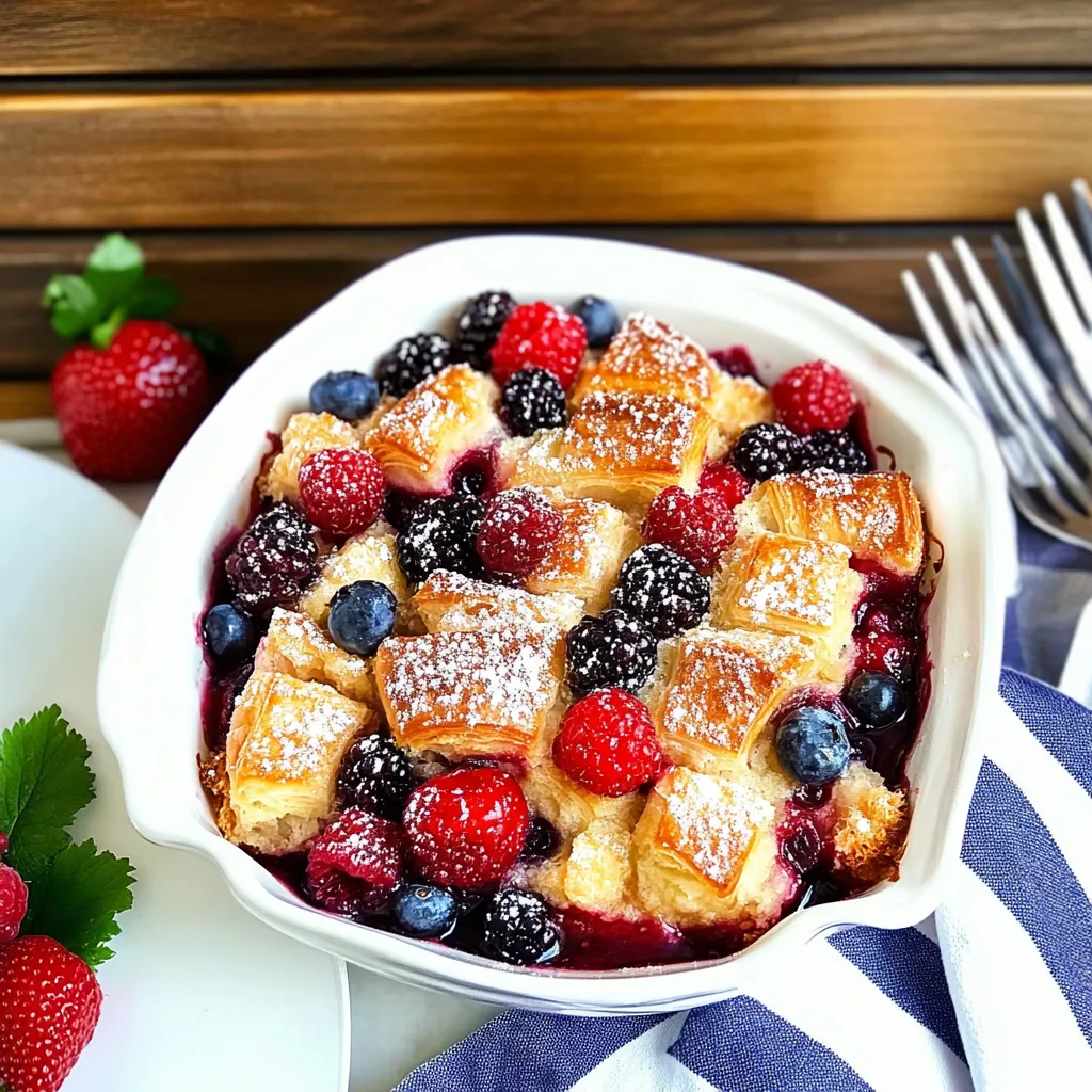 Berry Croissant Breakfast Bake: A Sweet Morning Delight