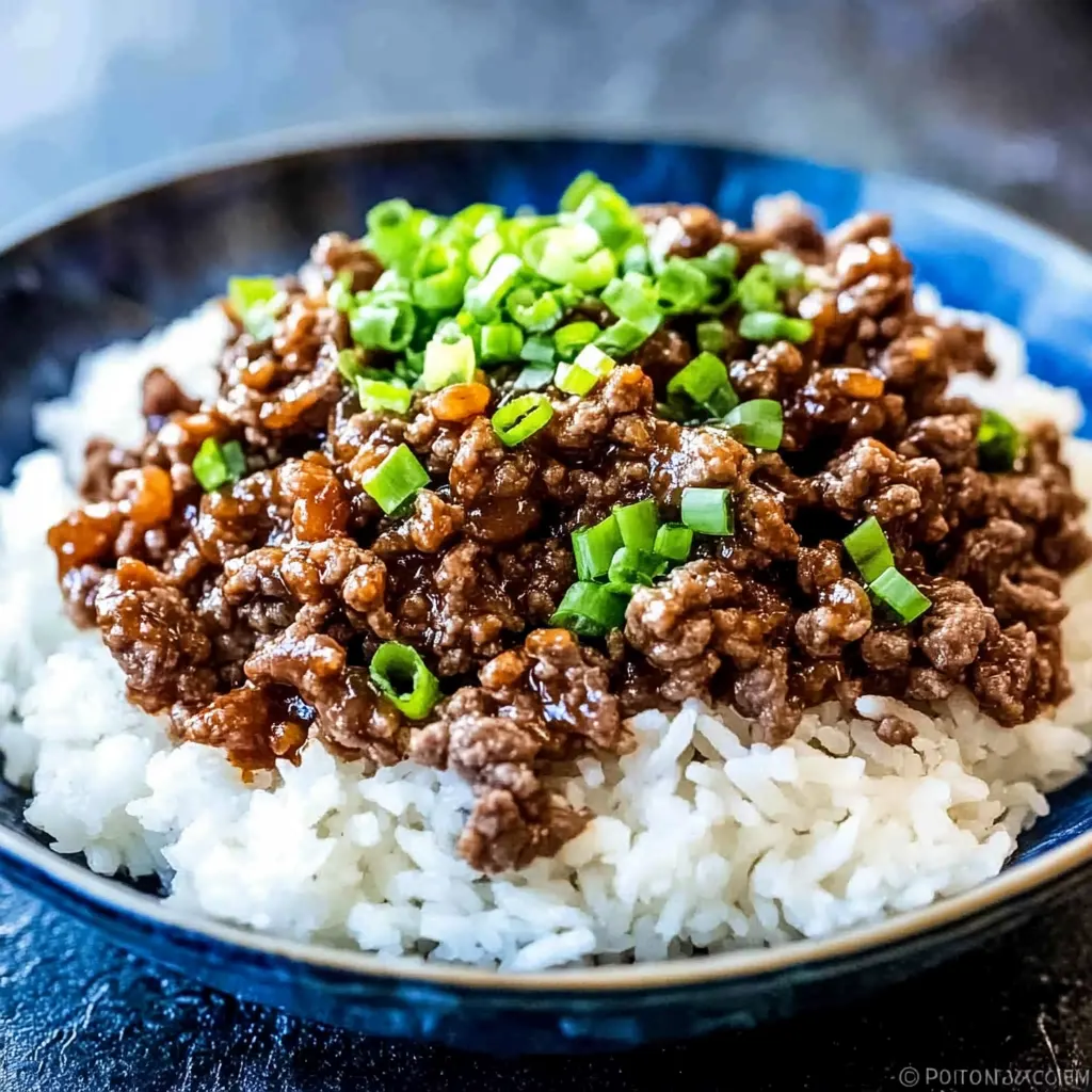 korean beef and rice: Savory Comfort in Every Bite