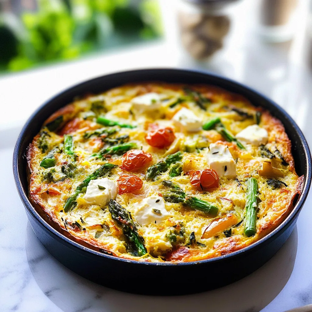 Spring Pea Strata Spring Vegetable Breakfast Strata: Delightfully Flavorful