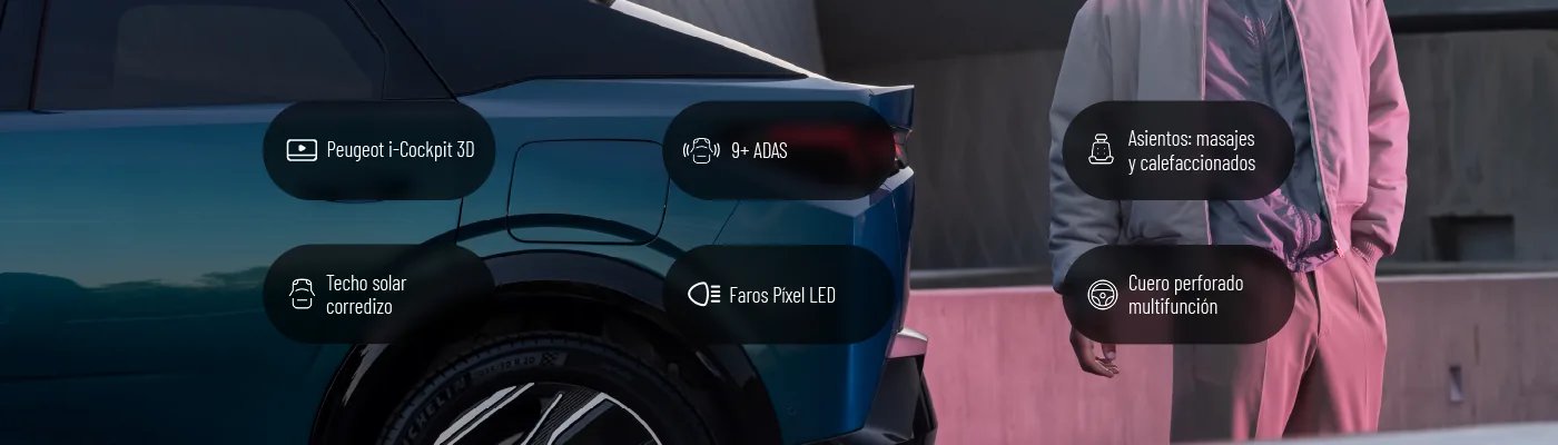 Peugeot 3008 GT - Items de equipamiento