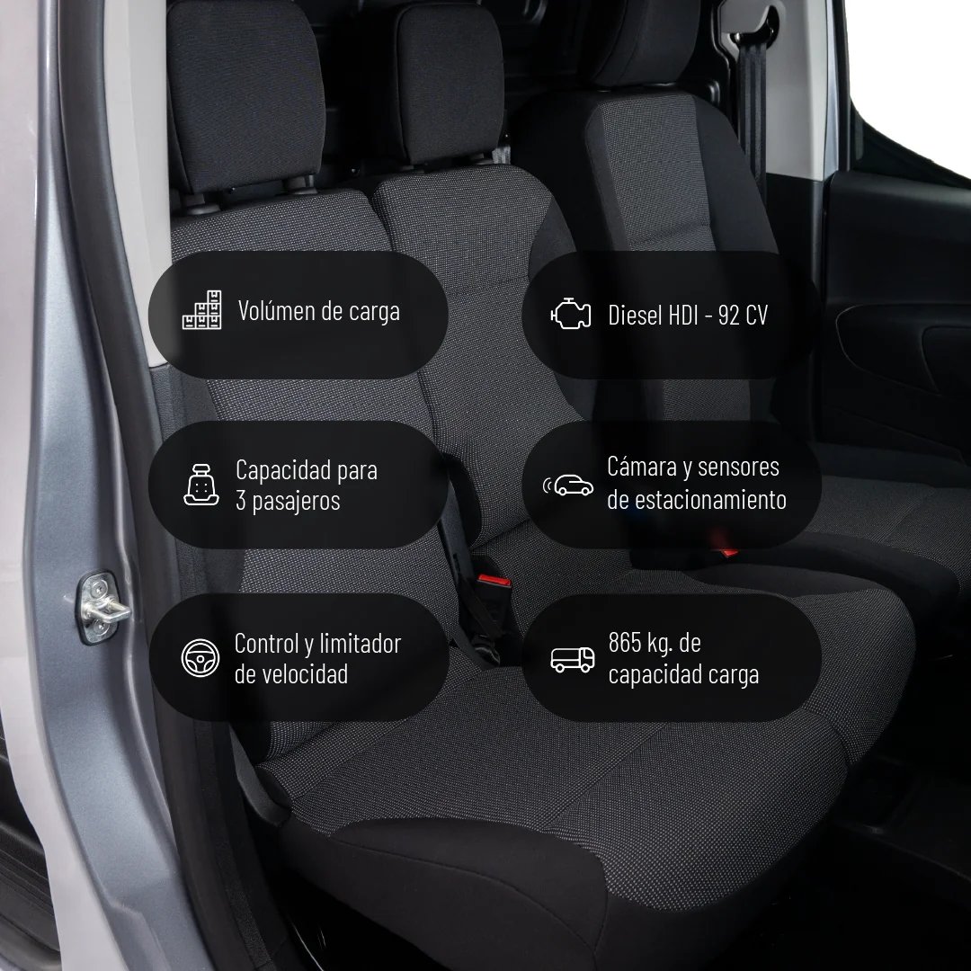 Peugeot Partner CONFORT VAN L2 HDI 92 AM26