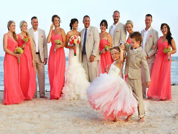 kids beach wedding attire