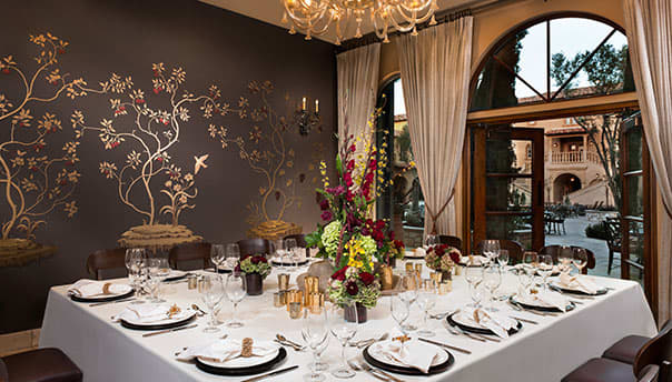 Allegretto Vineyard Resort Paso Robles Murano Private Dining Room Allegretto Vineyard Resort Paso Robles Murano Private Dining Room