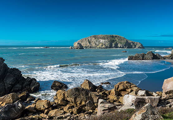 Harris Beach State Park in Brookings