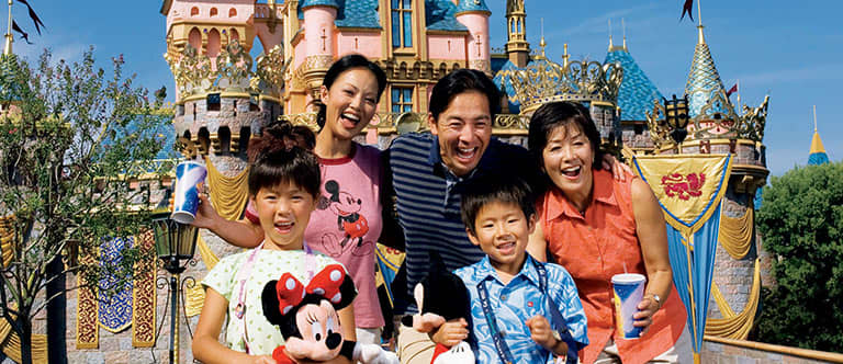 Disneyland at California