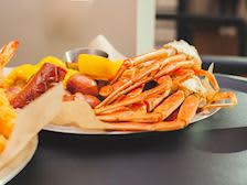 Waterfront crab legs