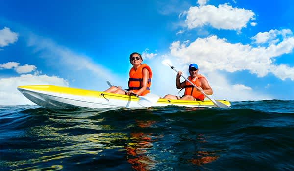 Kayaking in Monterey Bay