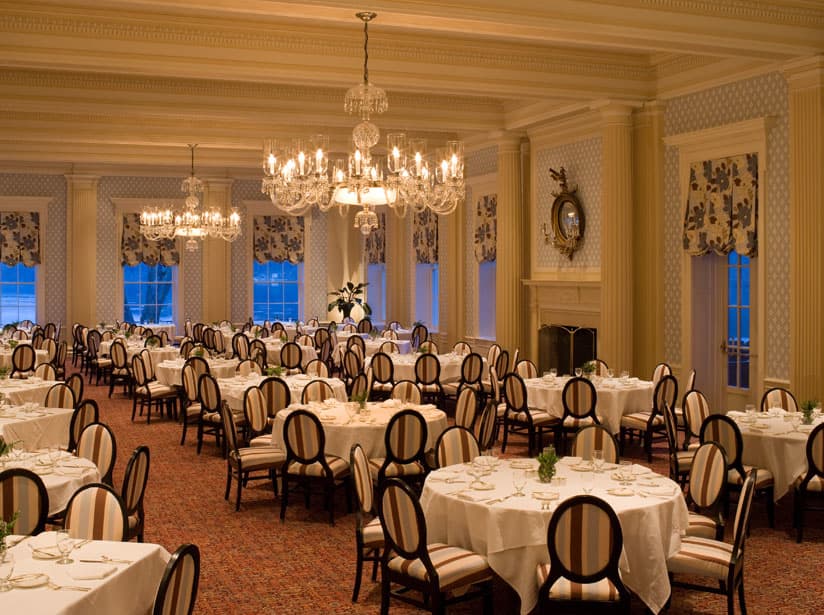 Dining Facilities at The Otesaga Resort Hotel Cooperstown, New York