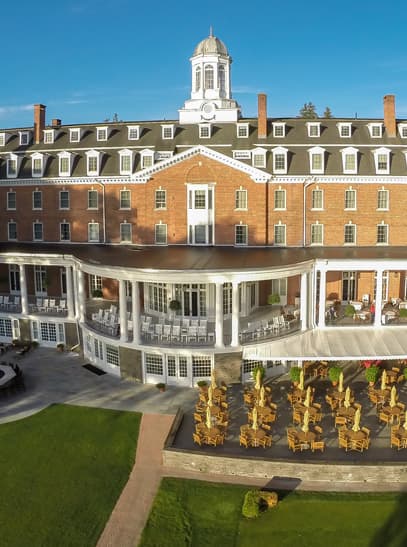 Exterior of The Otesaga Resort Hotel