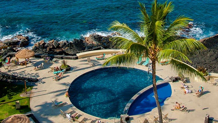 Swimming Pool & Saltwater Lagoon of hawaii Resort Swimming Pool & Saltwater Lagoon of hawaii Resort