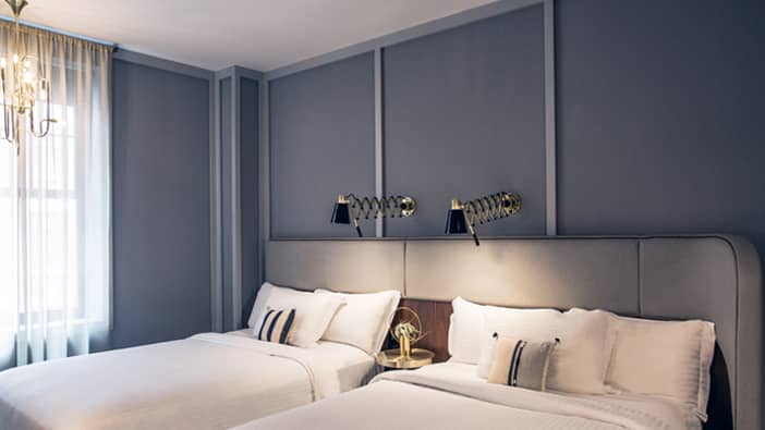 The Evelyn Hotel, New York Deluxe Double Double Room