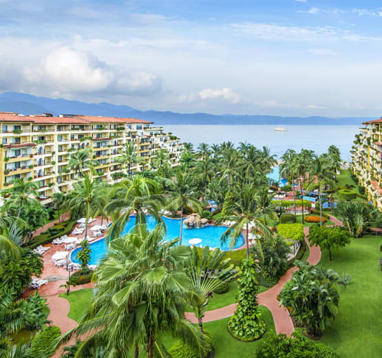 Aqua Bar Terrace at Velas Vallarta, Mexico