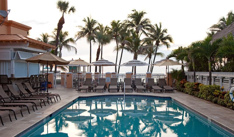 Pool Area at Wyndham Deerfield Beach Resort, Florida