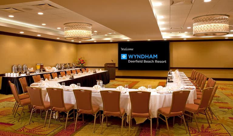 Royal Palm Ballroom at Wyndham Deerfield Beach Resort, Florida