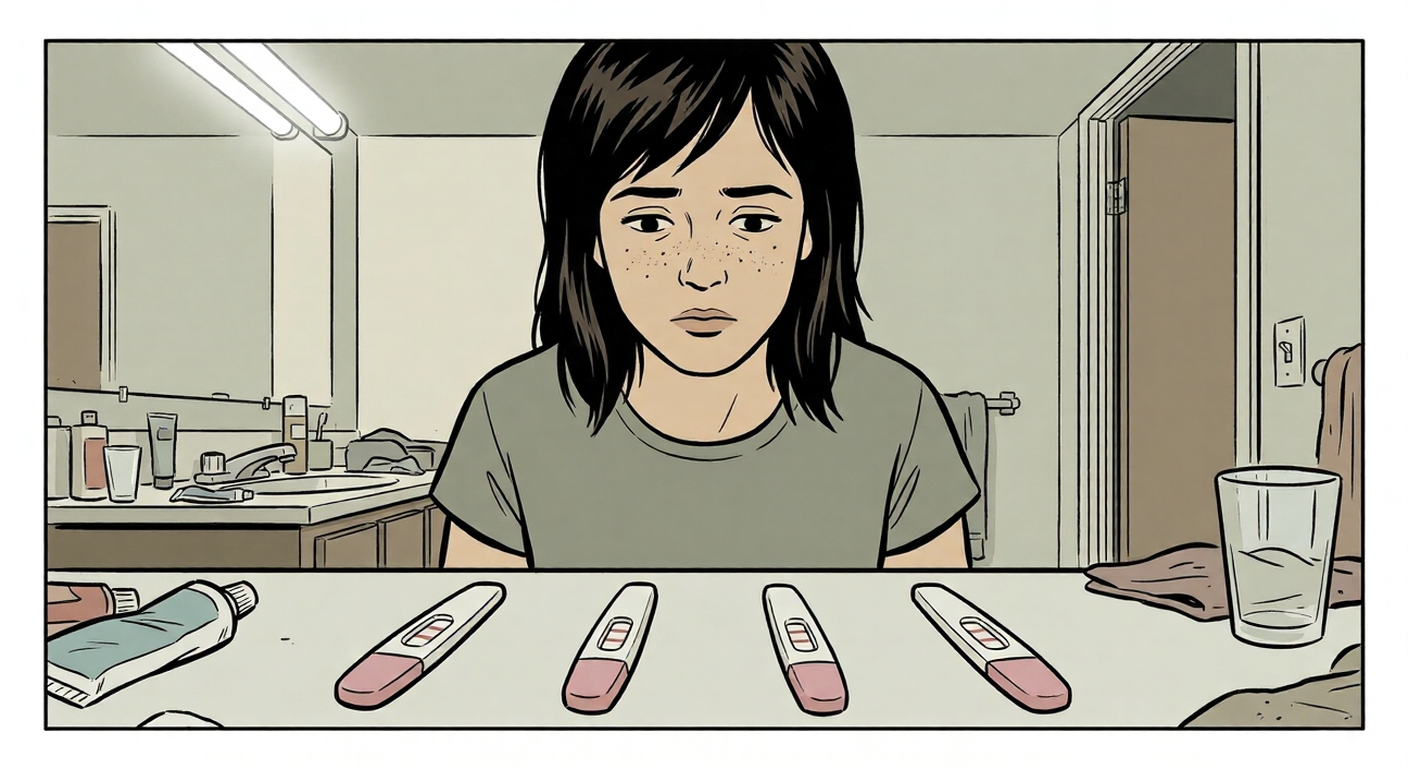 Four positive pregnancy tests