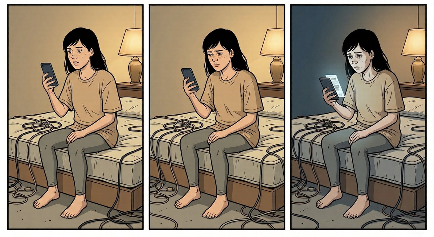 Three days of silence — the email arrives