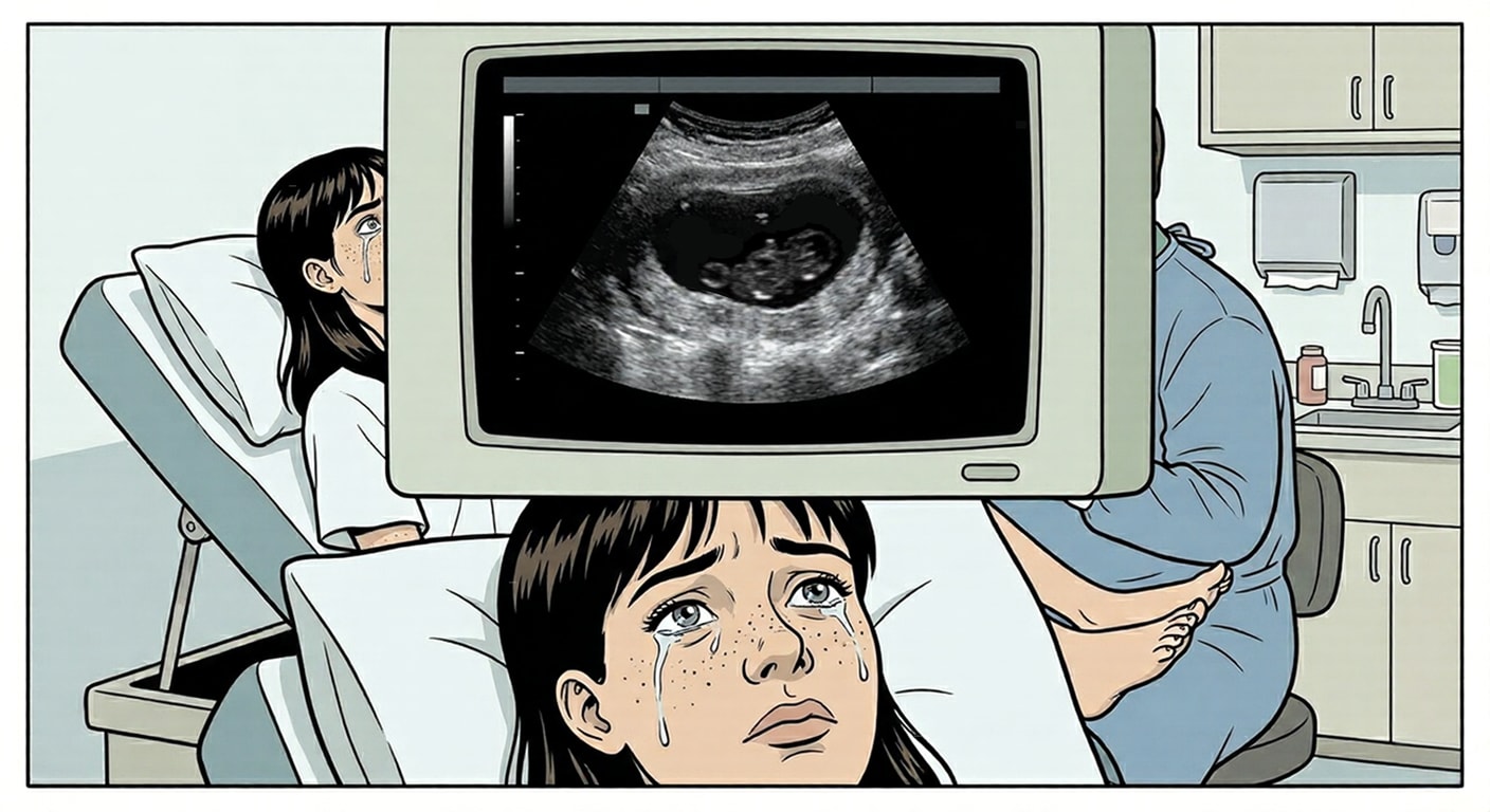 The heartbeat on the monitor