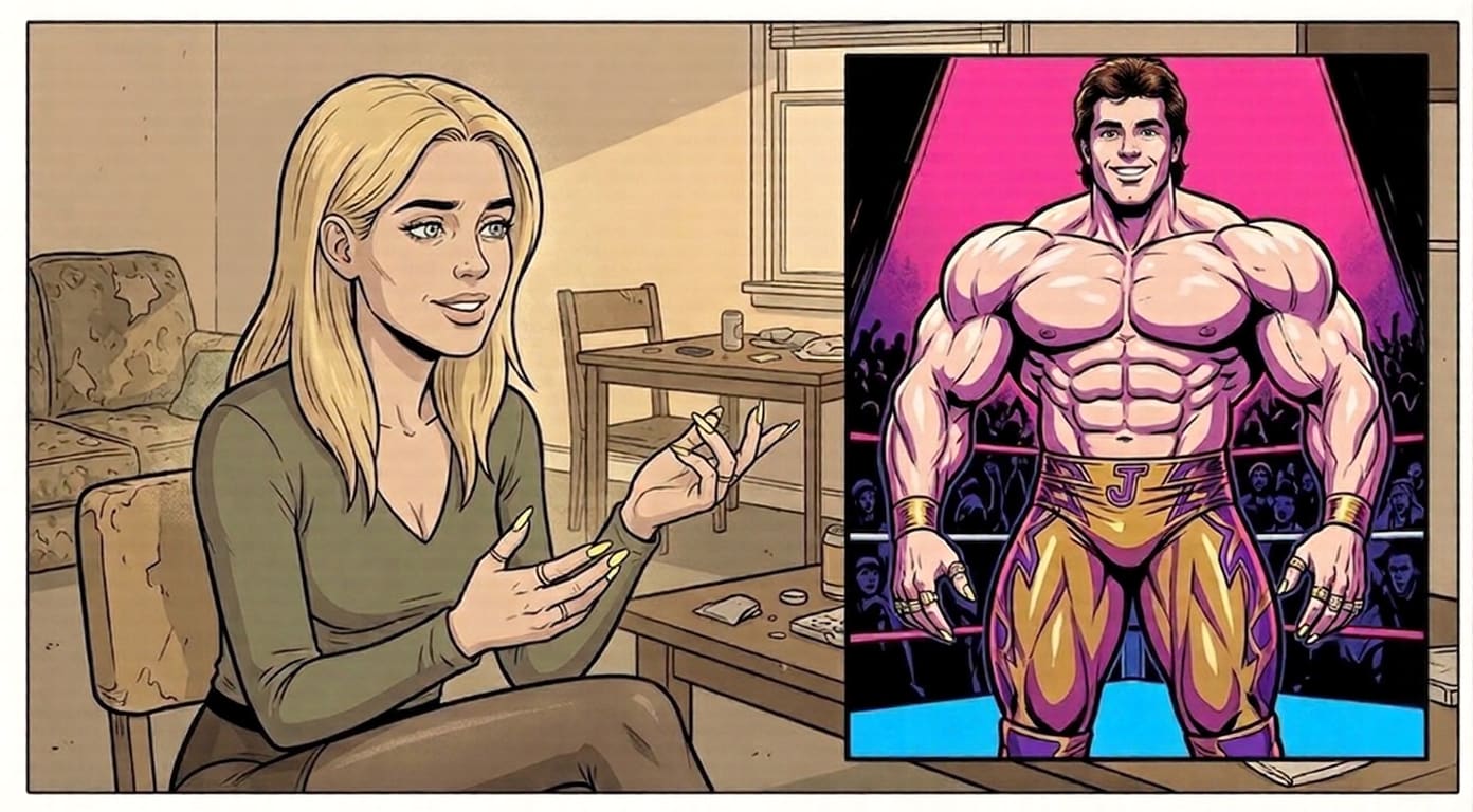 Shyanne's memory of young Jinx — the milk-white bull