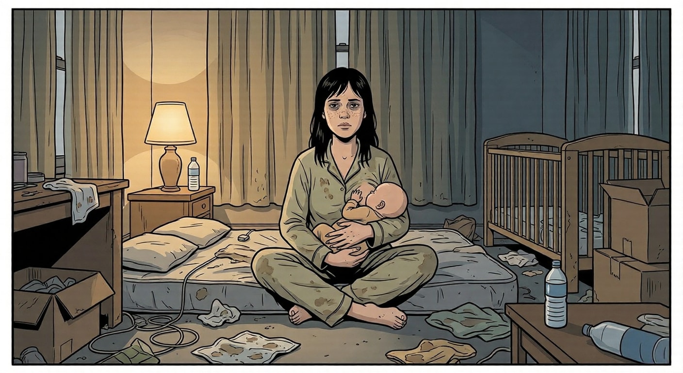 Margo alone with Bodhi — spinning straw into gold