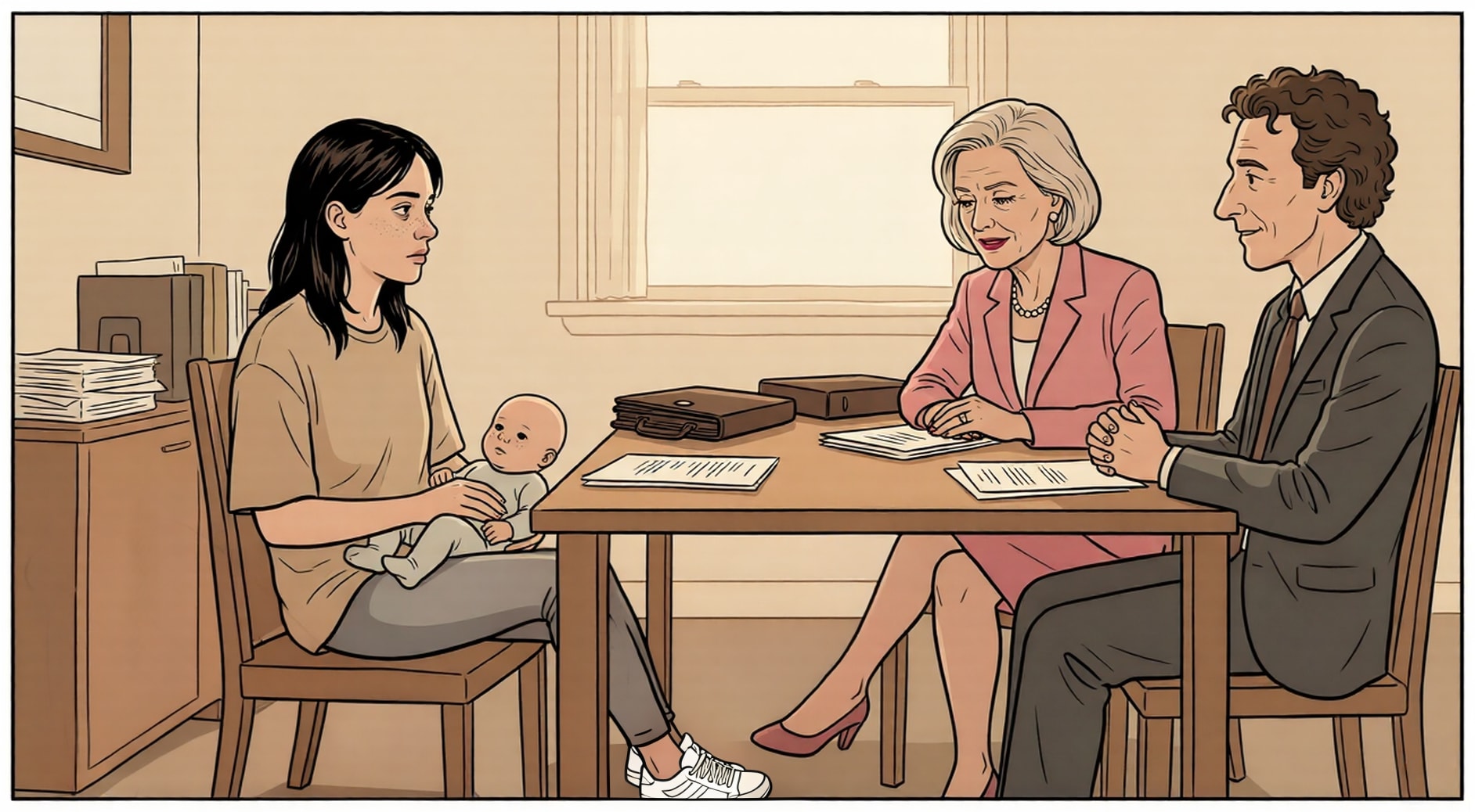 The law office — Elizabeth and Larry