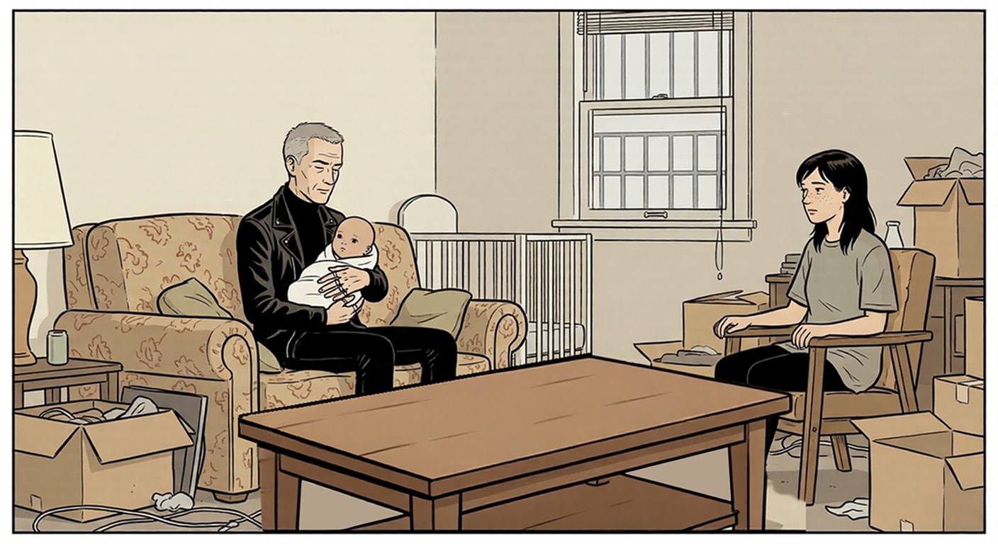 Jinx holding Bodhi