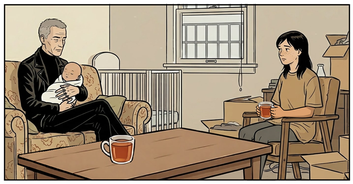 Tea on the couch — the divorce