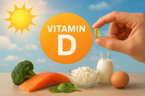 Vitamin D: The Sunshine Vitamin — Benefits, Deficiency, Sources, and Complete Health Guide