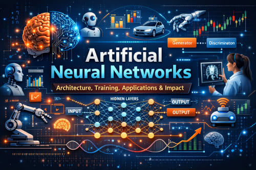 Artificial Neural Networks Explained: Architecture, Training, Applications & Real-World Impact 