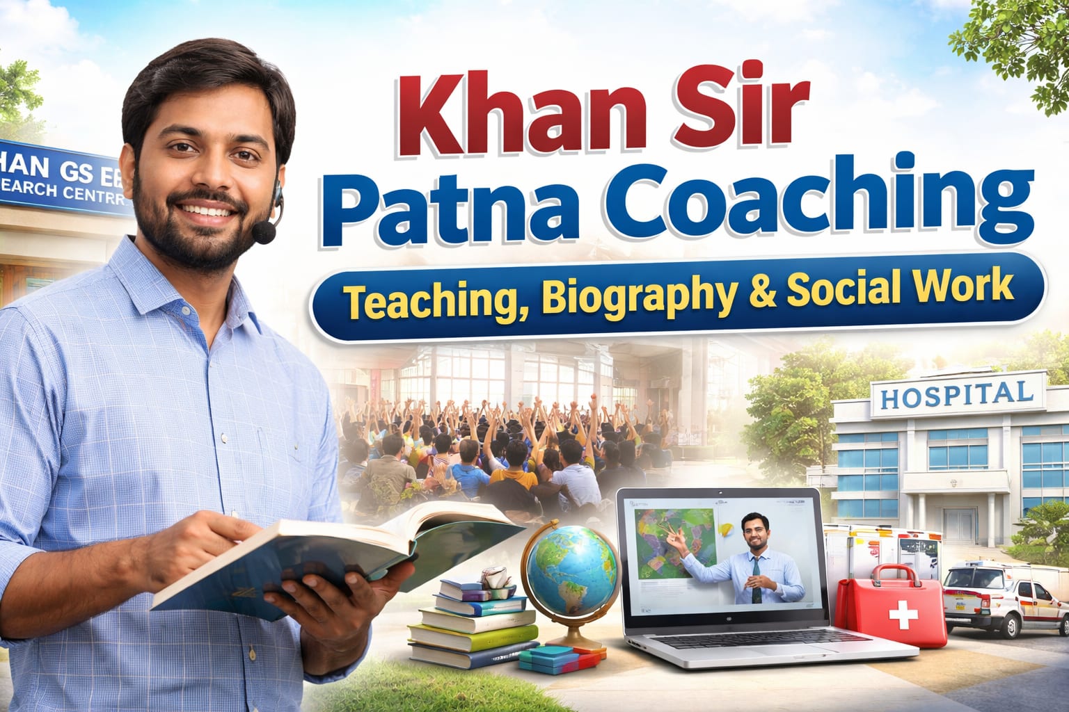 Khan Sir Patna Coaching: Complete Biography, Teaching Style, GS Classes, Social Work & Hospital Initiative Explained