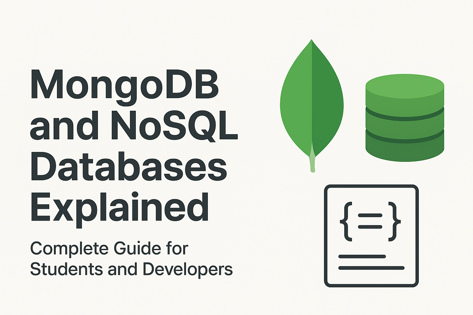 MongoDB and NoSQL Databases