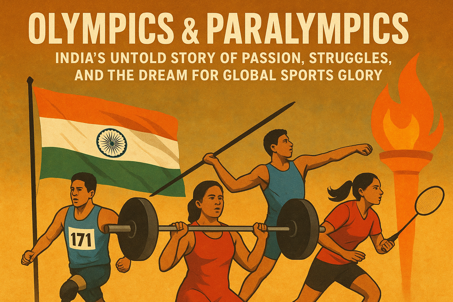 Olympics & Paralympics: India’s Untold Story of Passion, Struggles, and the Dream for Global Sports Glory